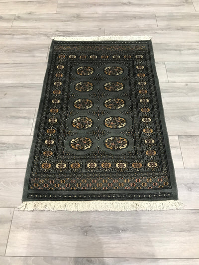 Pakistan Bokara Hand Knotted Wool 3x4