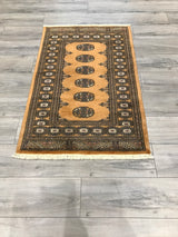 Pakistan Bokara Hand Knotted Wool 3x5