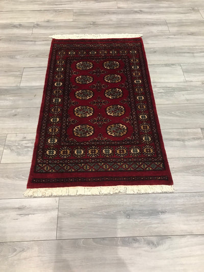 Pakistan Bokara Hand Knotted Wool 3x4