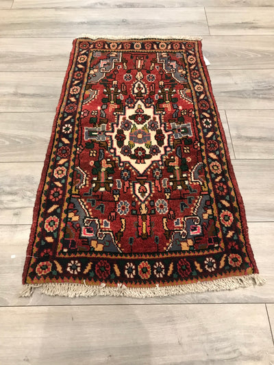 Persian Hamadan Hand Knotted Wool 2x3