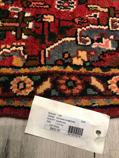 Persian Hamadan Hand Knotted Wool 2x3