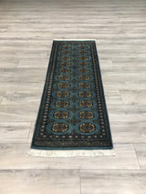 Pakistan Bokara Hand Knotted Wool 3x6