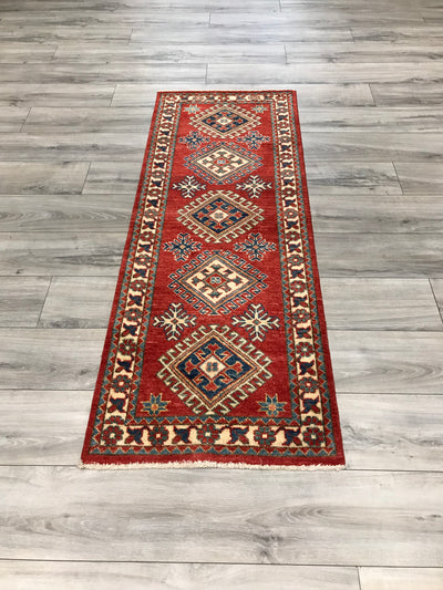 Pakistan Kazak Hand Knotted Wool 2x6