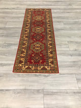Pakistan Kazak Hand Knotted Wool 2x6