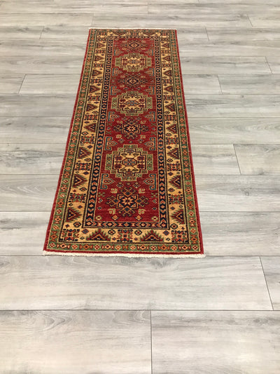 Pakistan Kazak Hand Knotted Wool 2x6