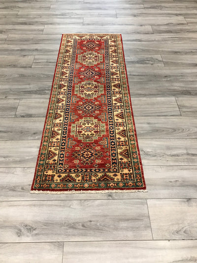 Pakistan Kazak Hand Knotted Wool 2x6