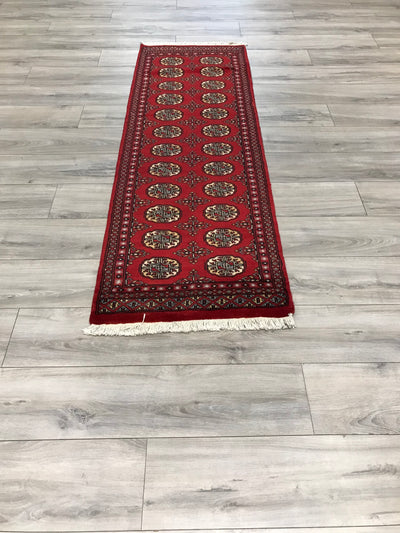 Pakistan Bokhara Hand Knotted Wool 2x6