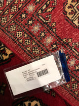 Pakistan Bokhara Hand Knotted Wool 2x6