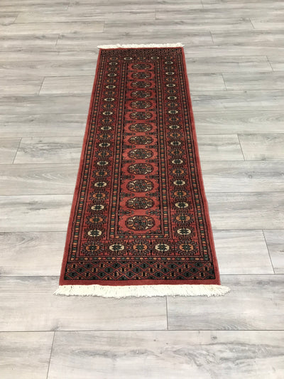 Pakistan Bokhara Hand Knotted Wool 2x6