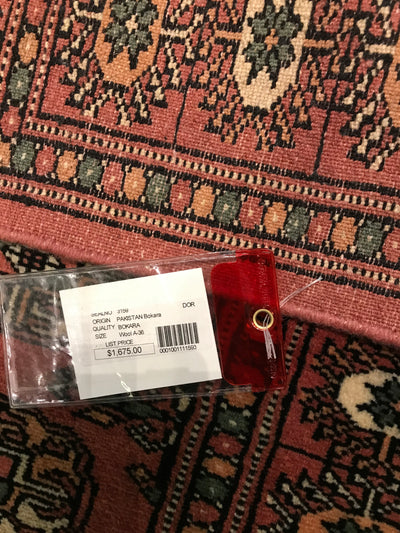 Pakistan Bokhara Hand Knotted Wool 2x6