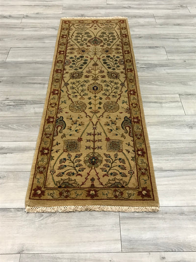 India Dimora Hand Knotted Wool 2x6