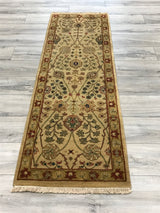 India Dimora Hand Knotted Wool 2x6