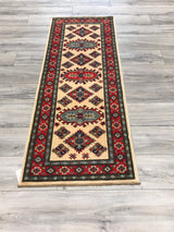 Pakistan Kazak Hand Knotted Wool 2x6