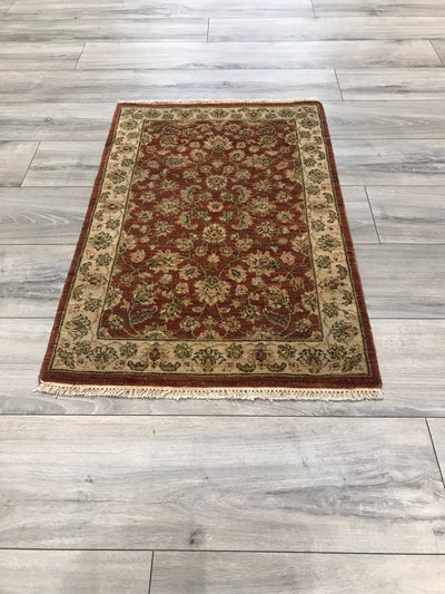 India Antiquity Hand Knotted Wool 2x3