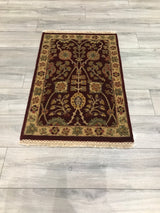 India Dimora Hand Knotted Wool 2x3