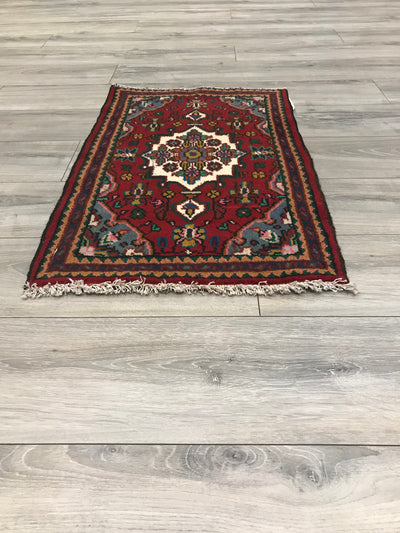 Persian Hamadan Hand Knotted Wool 2x3