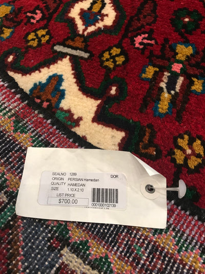 Persian Hamadan Hand Knotted Wool 2x3