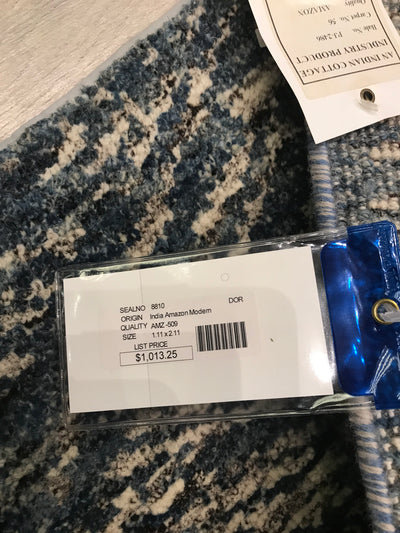 India Modern Amazon Hand Knotted Wool 2x3