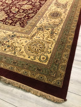India Manzar Hand Knotted Wool 12x18
