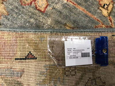 India Oushak Hand Knotted Wool 9x12