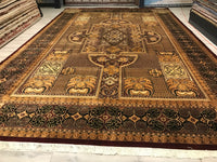 India savanery Hand Knotted Wool 12x18