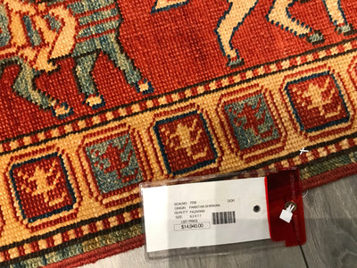 Pakistan stone wash Pazyryk 6x8