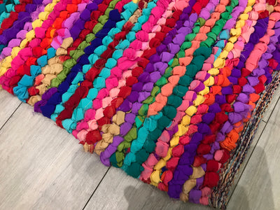 India Hand Woven Cotton 5x8