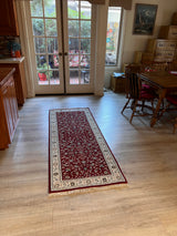 India Nain Hand Knotted Wool & Silk 3x8