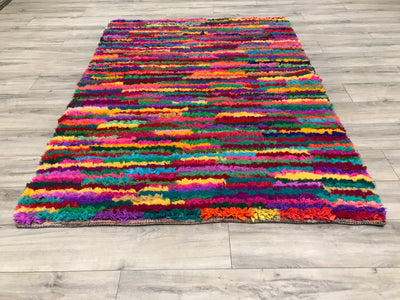 India Hand Woven Cotton 5x8