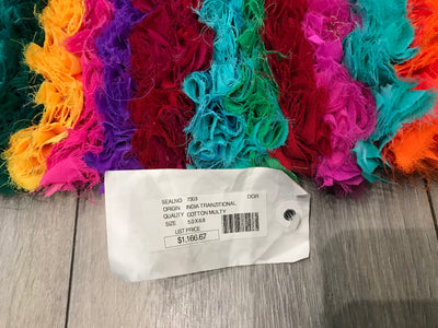 India Hand Woven Cotton 5x8