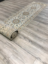 India Nain  Hand Knotted Wool & Silk 3x20