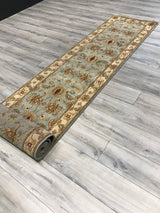 India Oasis Hand Knotted wool 3x14