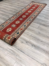 Pakistan Kazak Hand Knotted Wool 3x14