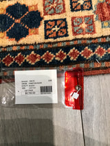 Pakistan Kazak Hand Knotted Wool 3x14