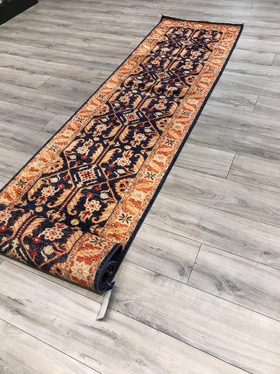 Pakistan Chobrang Hand Knotted Wool 3x14