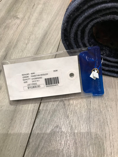 Pakistan Chobrang Hand Knotted Wool 3x14