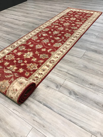 India Ziegler Hand Knotted Wool 3x15