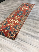 Pakistan Kazak Hand Knotted Wool 3x13