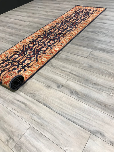 Pakistan Chobrang Hand Knotted Wool 3x14