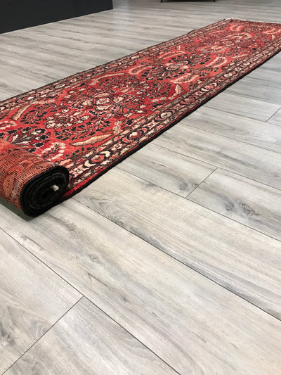 Persian Hamedan Sarouq Hand Knotted Wool 3x15