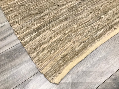 Turkish Leather Hand Woven 5x7