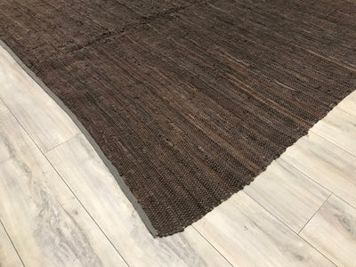 Turkish Leather Hand Woven 8x10