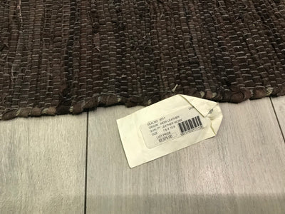 Turkish Leather Hand Woven 8x10