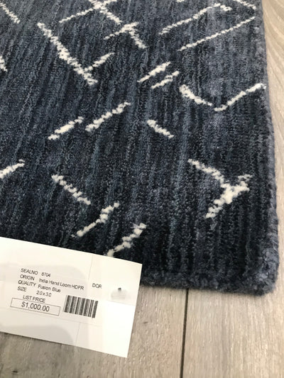 India Modern Hand Loom Wool 2x3