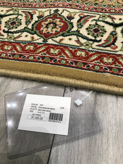 Persian Tabriz Mahi power Loom 3x14