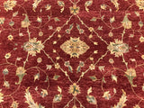 India Ziegler Hand Knotted Wool 9x12