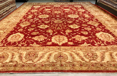 Pakistan Chobi Hand Knotted Wool 13x18