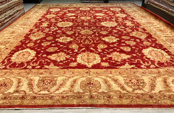 Pakistan Chobi Hand Knotted Wool 13x18
