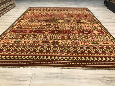 Pakistan Killim Hand Woven Wool 8x11