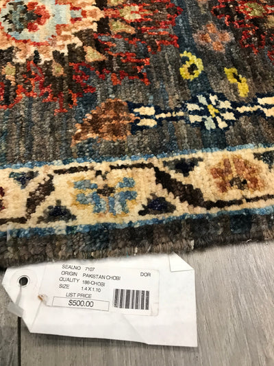 Pakistan Chobi Hand Knotted Wool 1.6x2.0